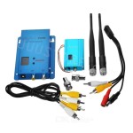 1.5GHz 1500mW Long Range Video Transmitter Receive Kit 3000m 1.5g Mini Wireless Transmitter for CCTV Camera